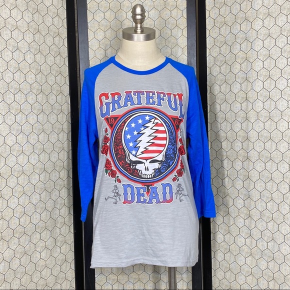 Tops - Grateful Dead Graphic Baseball Tee